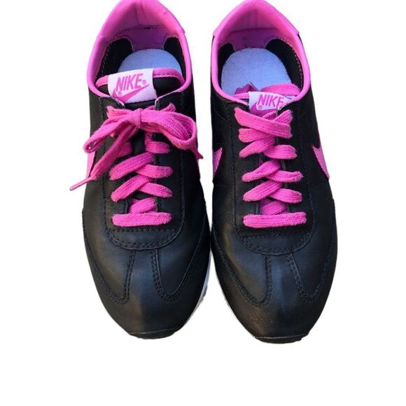 Vintage 2007 Nike Cortez Black Pink Size 6.5 - Picture 8 of 12